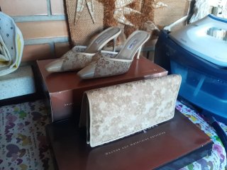 Conjunto de Zapatos y Bolso