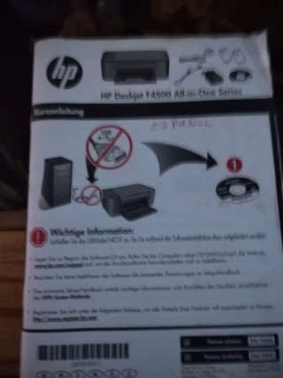 Impresora HP Deskjet F4500 All-in-One