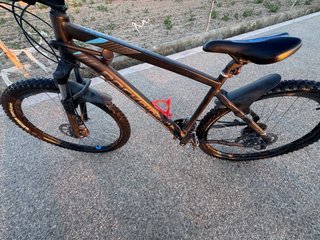 Bicicleta de Montaña Rockrider Negra