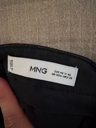 Pantalón de vestir negro hombre