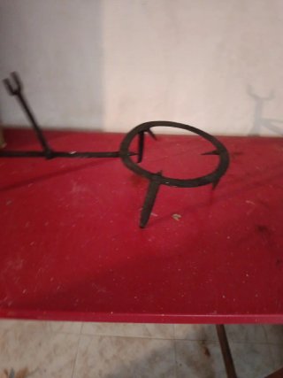 Estribos antiguos de hierro forjado