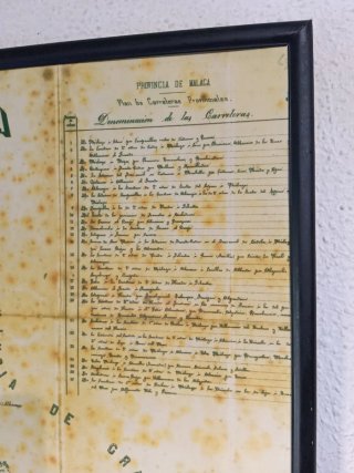Plano de 1880 malaga