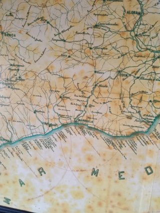 Plano de 1880 malaga