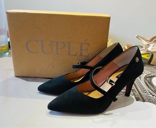 Scarpe col tacco Cuplé nere