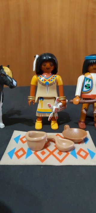Playmobil Familia Indios