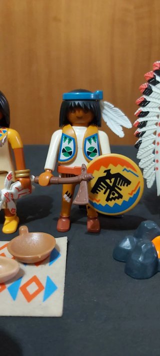 Playmobil Familia Indios