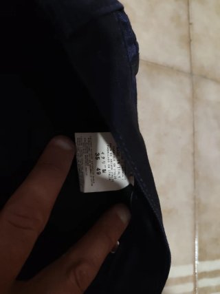 Versace Pantaloni Blu Uomo taglia 49