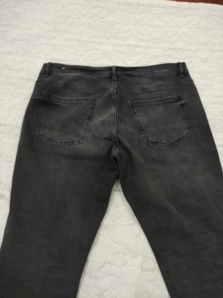 Vaqueros Slim PULL&BEAR Talla 48 Negro