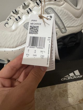 Adidas Megaride Zapatillas Blancas Negras