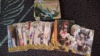 Lote Waifus A - 75 cartas Goddess Story