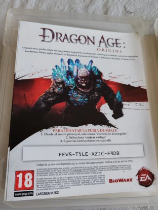 Dragon Age: Origins PS3 BioWare RPG