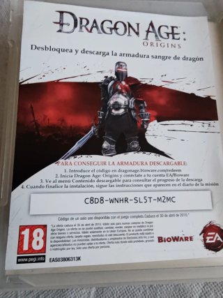 Dragon Age: Origins PS3 BioWare RPG