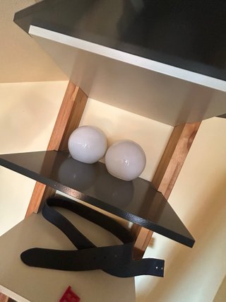 Lámpara ornamental de hierro