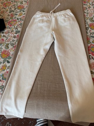 Pantalón blanco hombre