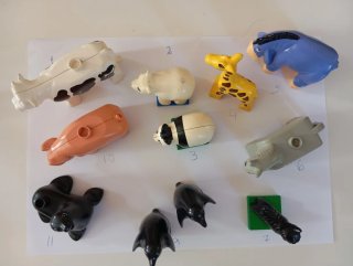 Lego Figuras e Animais