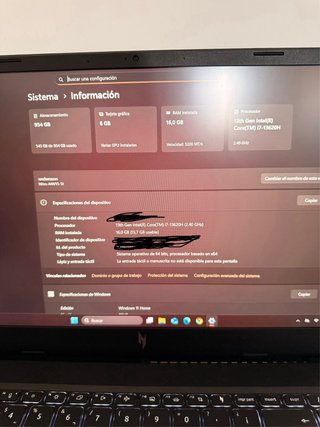 Portátil Acer Nitro V15 Nero