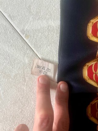 Foulard Sergio Tacchini Made in Italy Rosso Oro