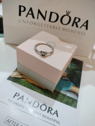 Anillo Pandora Mickey Mouse Plata