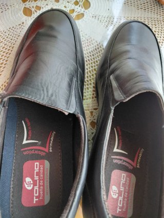 Zapatos de caballero negros talla 43