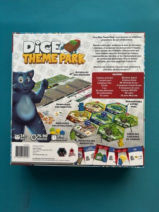 Dice Theme Park Juego de Mesa