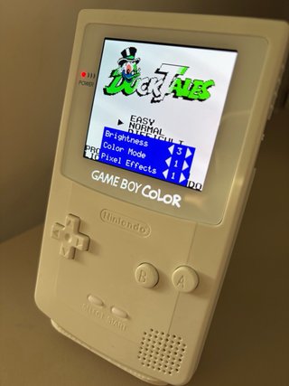 Game Boy Color Blanca