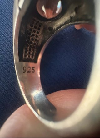 Anillo hombre plata 925 maciza con circonita – est