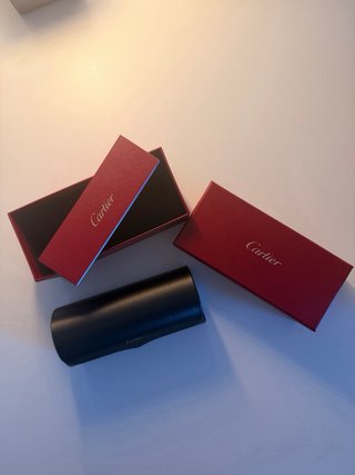 Occhiali da sole Cartier donna dorati e marroni