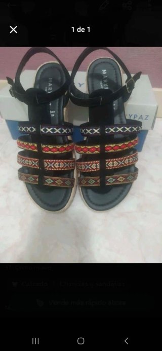 Sandalias Marypaz Talla 37