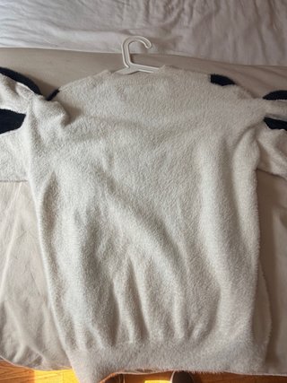 Jersey Uterqüe blanco y negro
