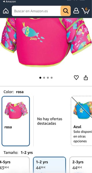 Chaleco flotador infantil Zoogs