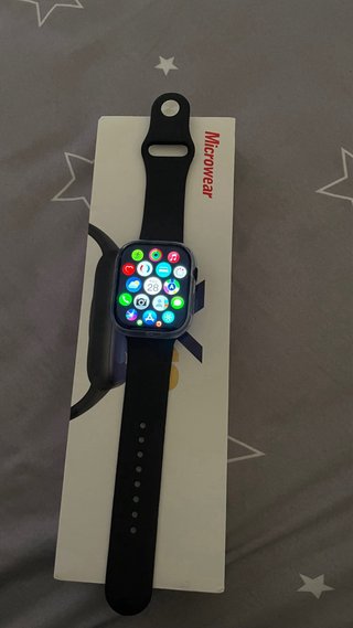 Microwear S10 Smartwatch Negro/Plateado