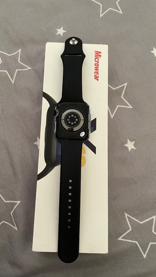 Microwear S10 Smartwatch Negro/Plateado