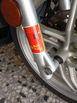 Yamaha Xenter 125 Marrón