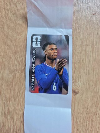 Cromo Coca-Cola Camavinga (FRA) FIFA