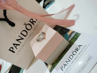 Anillo Pandora Plata Perla