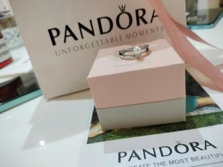 Anillo Pandora Plata Perla