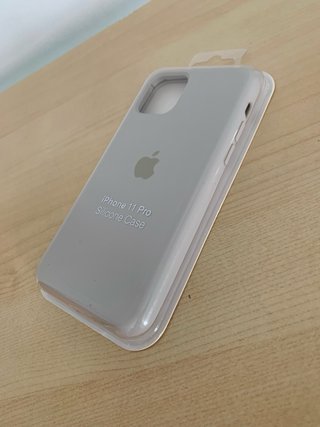 Funda iPhone 11Pro Beige Gris