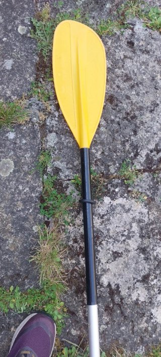 Pala Piragüismo Riumar Amarilla 2,20m largo