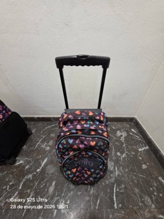 Mochila Totto 20€ con estampado de corazones