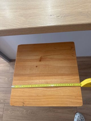 Bancos altos modernos madera y metal