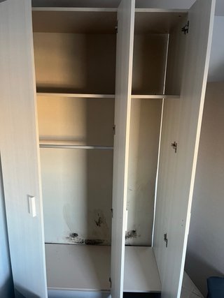Armario de madera 2,38x1,20