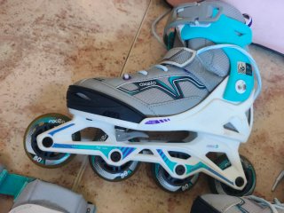 Patines extensibles Oxelo + protecciones
