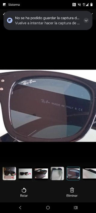 Gafas de sol Ray-Ban Negras