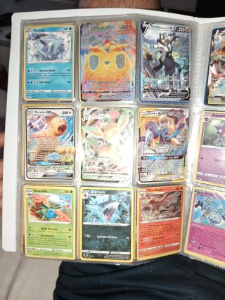 Colección Cartas Pokémon V, VMAX y Entrenador