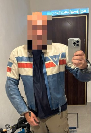 Chaqueta cuero Dainese