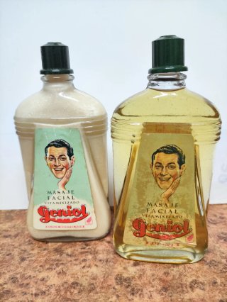 Frasco Masaje Geniol Barbería Vintage