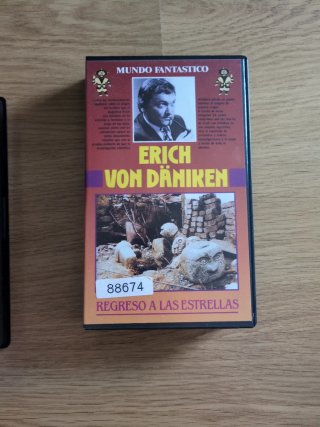 2 Cintas VHS Mundo Fantástico Erich Von Däniken