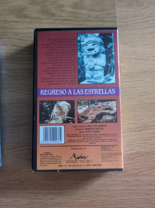 2 Cintas VHS Mundo Fantástico Erich Von Däniken
