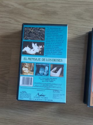 2 Cintas VHS Mundo Fantástico Erich Von Däniken