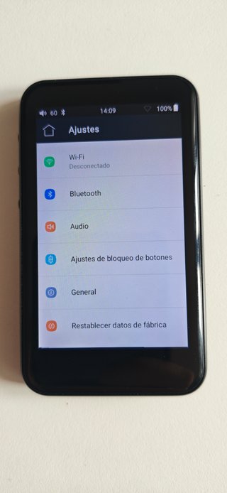 Reproductor Hi-Res FiiO M6 Negro